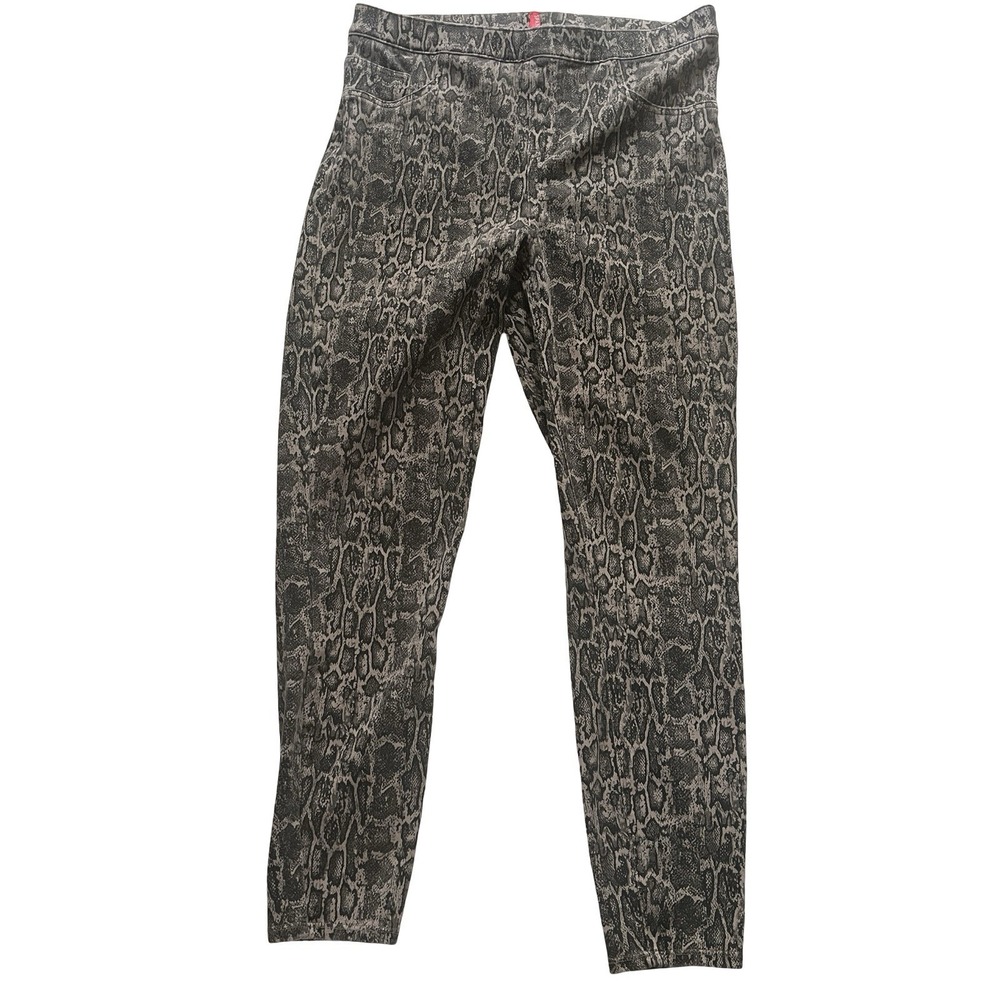 Spanx Women's‎ Size XL Pull-On Jegging Snakeskin Stretchy Skinny Leg Pockets